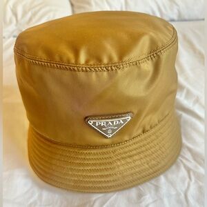 🔴SOLD🔴Prada Bucket Hat in Tobacco